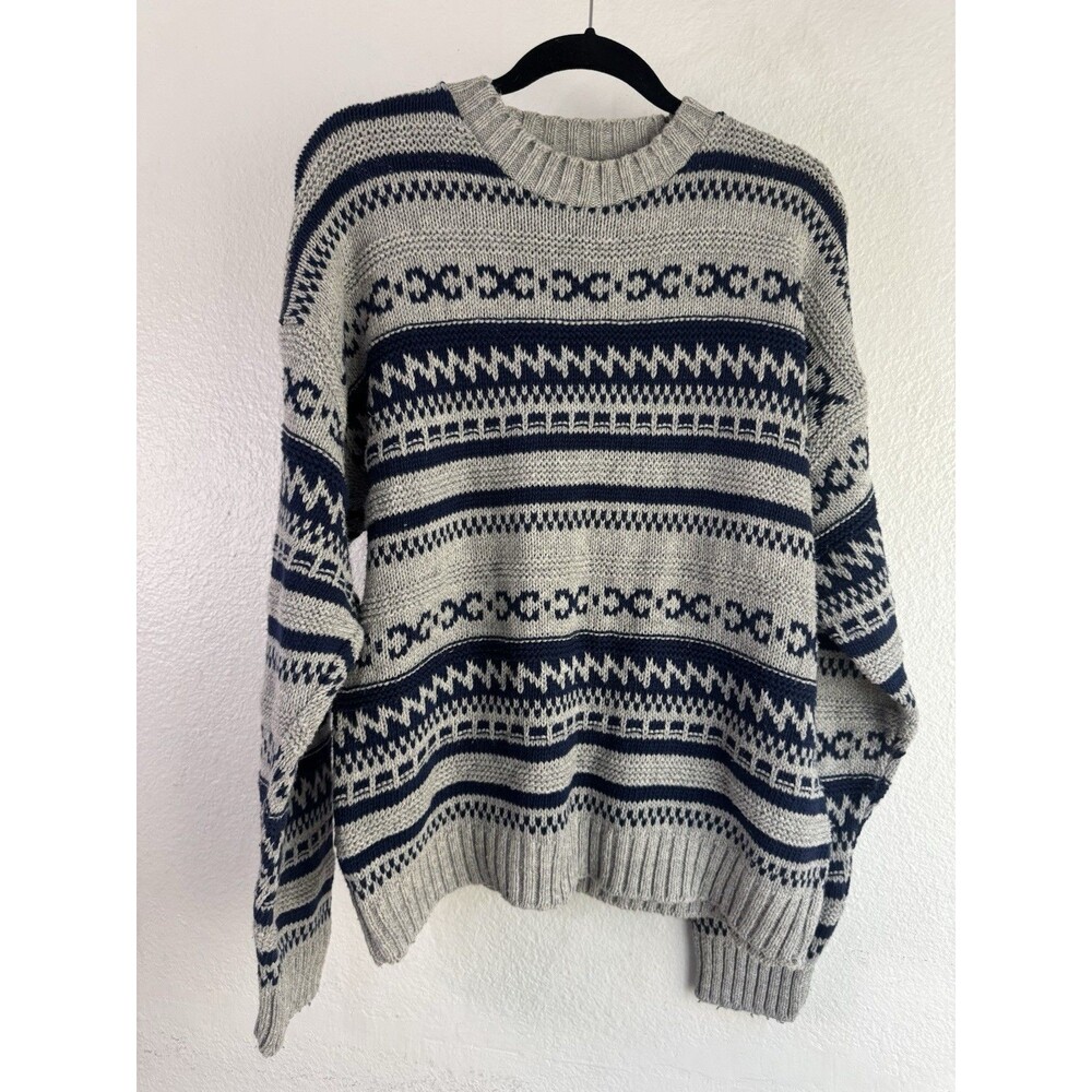 Old Glory XL USA Vintage Grandpa Core Knit Sweater